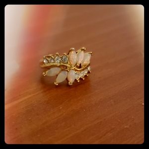 Opal Costume Ring